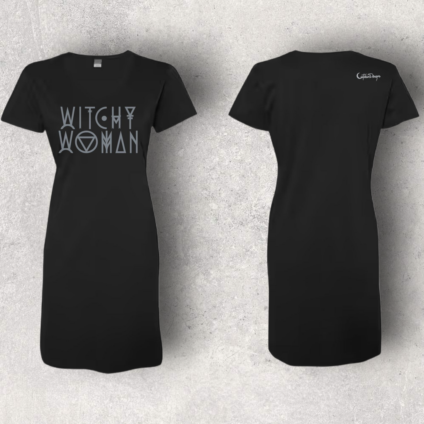 Witchy Woman V Neck Coverup Gown