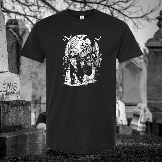Cemetery Pin Up T-Shirt