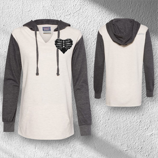 Rib Cage Heart Women's Hoodie