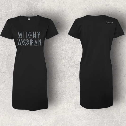 Witchy Woman V Neck Coverup Gown
