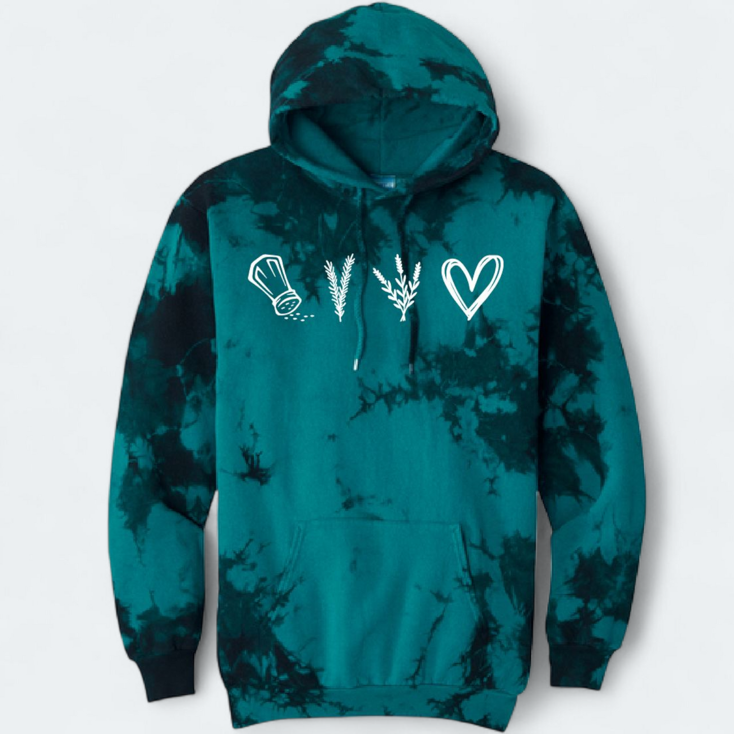 Practical Magic Saying Tie Dye Hoodie